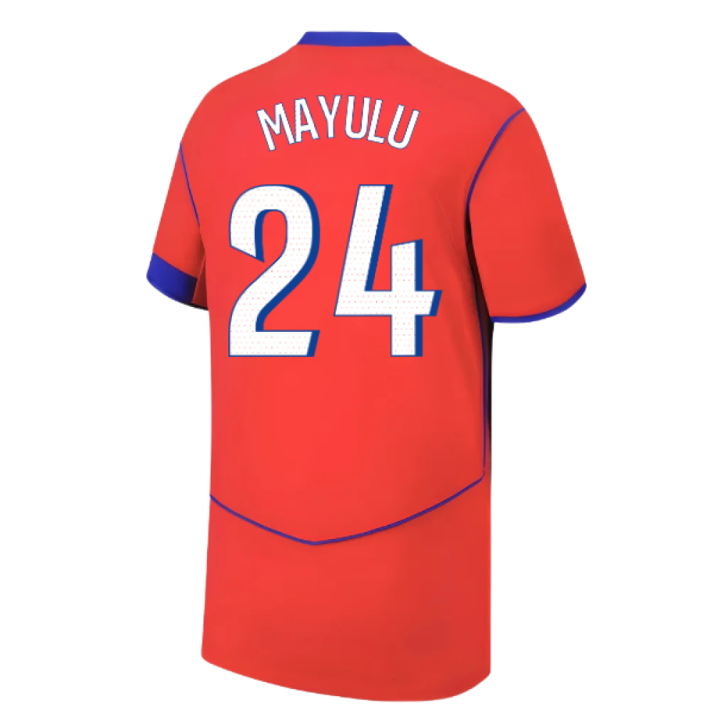 2025-2026 PSG Third Shirt (Kids) (Mayulu 24)