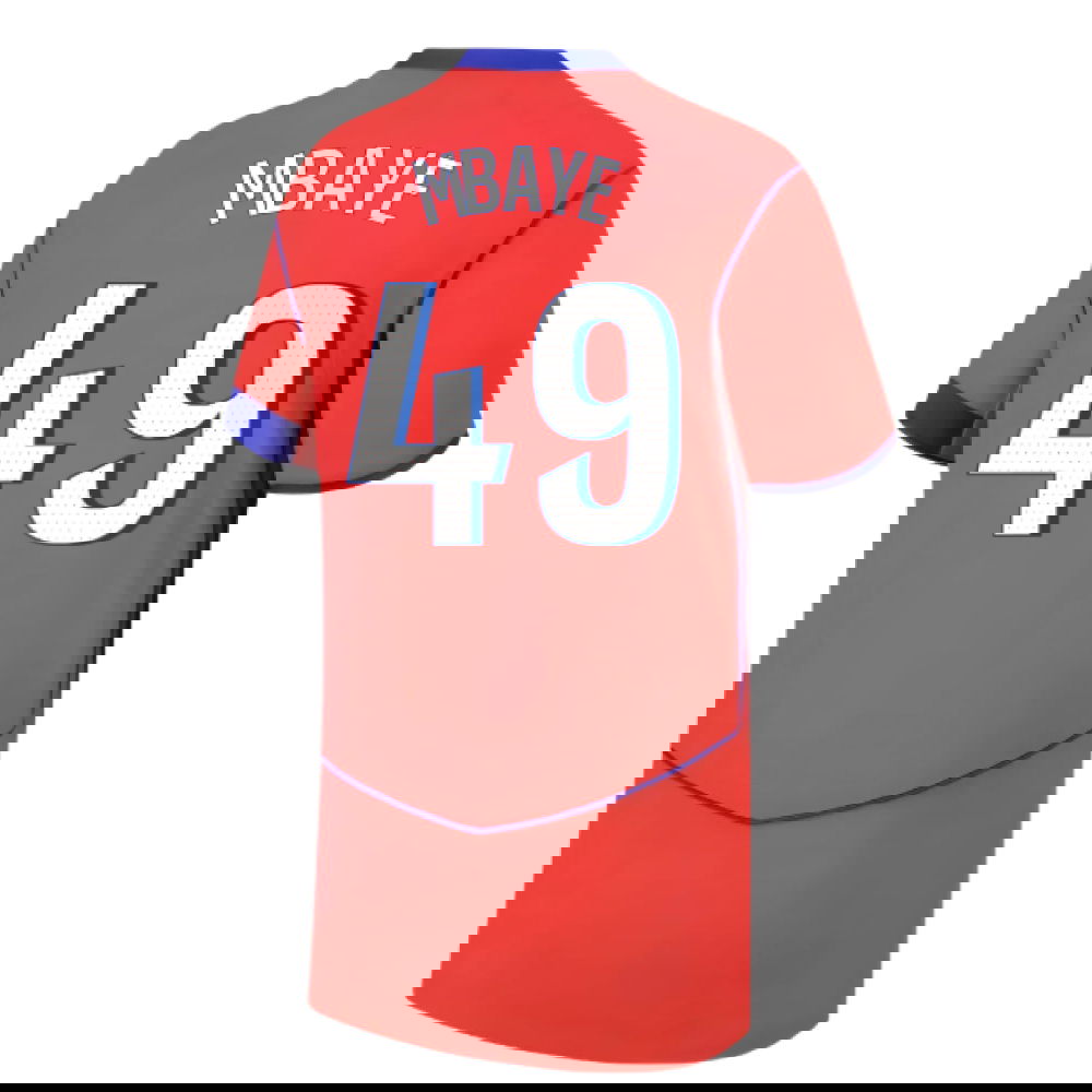 2025-2026 PSG Third Shirt (Kids) (Mbaye 49)