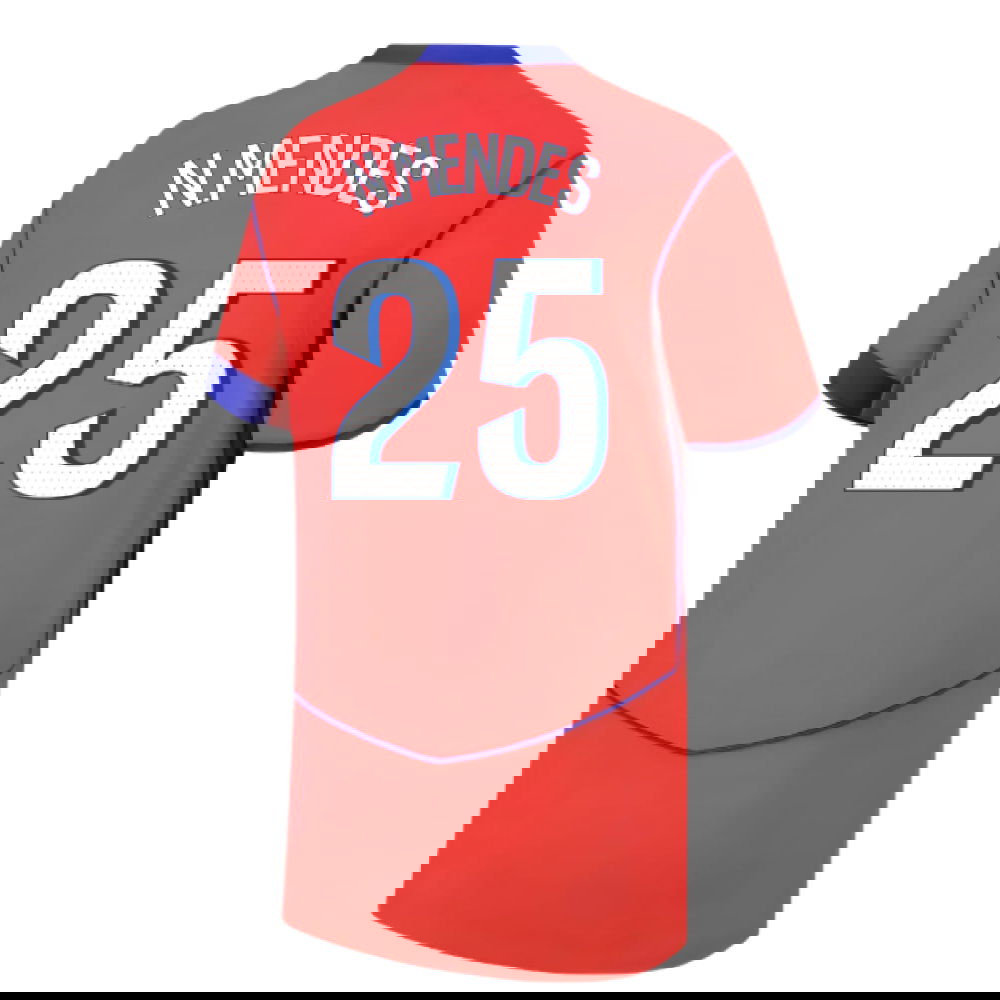 2025-2026 PSG Third Shirt (Kids) (N.Mendes 25)