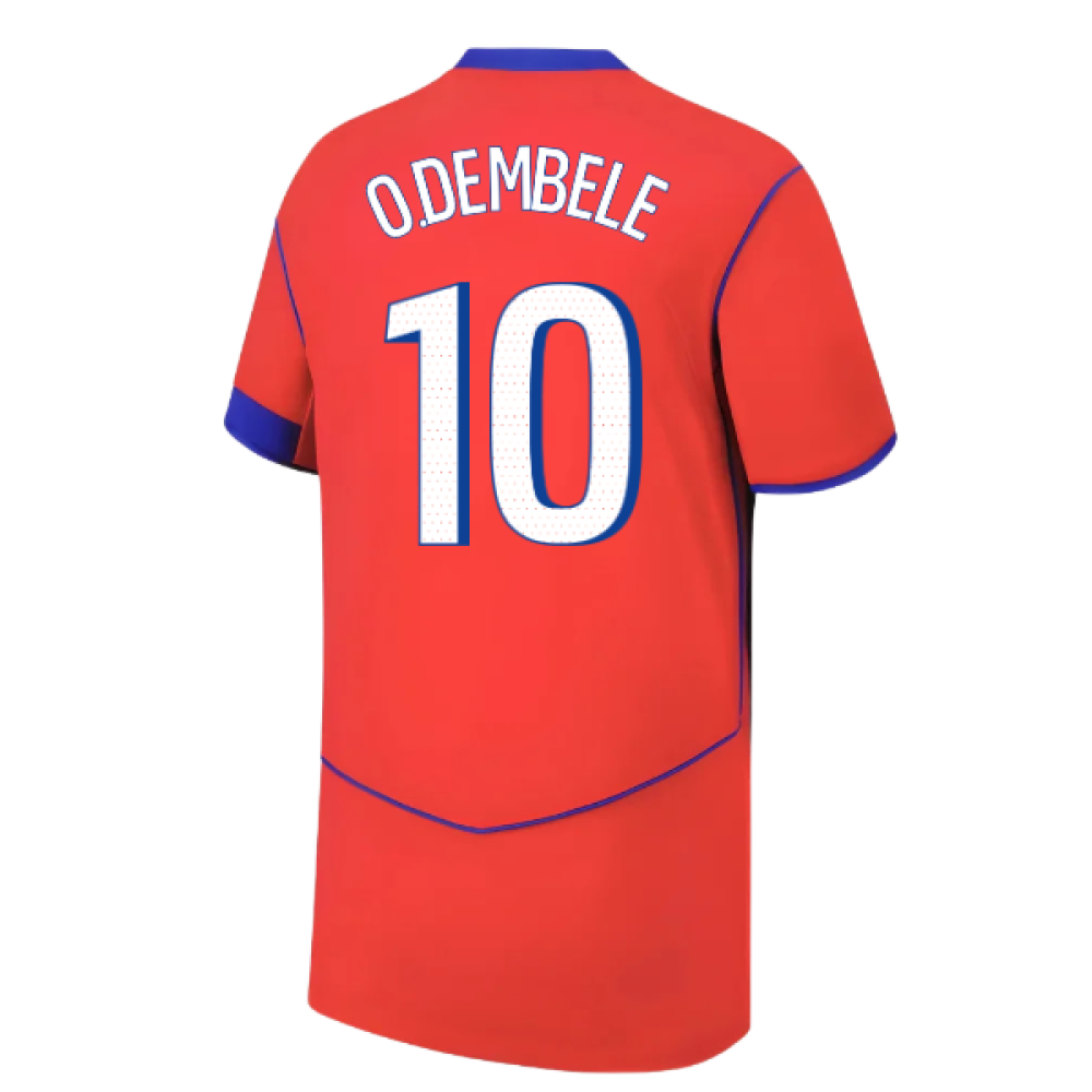 2025-2026 PSG Third Shirt (Kids) (O.Dembele 10)