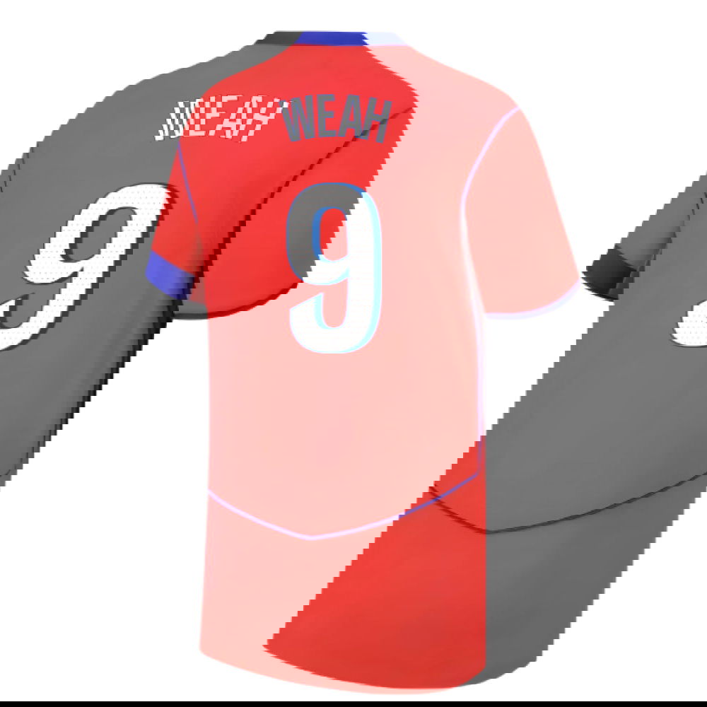 2025-2026 PSG Third Shirt (Kids) (Weah 9)
