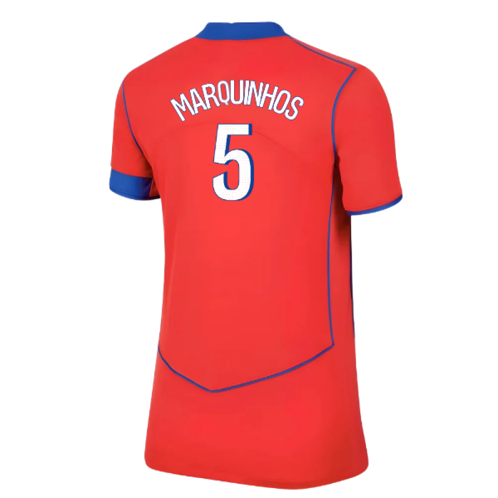 2025-2026 PSG Third Shirt (Womens) (Marquinhos 5)