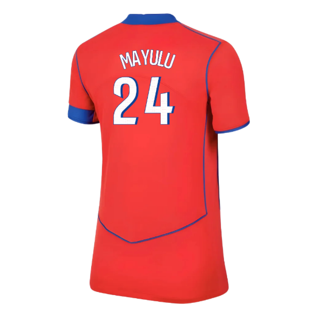 2025-2026 PSG Third Shirt (Womens) (Mayulu 24)