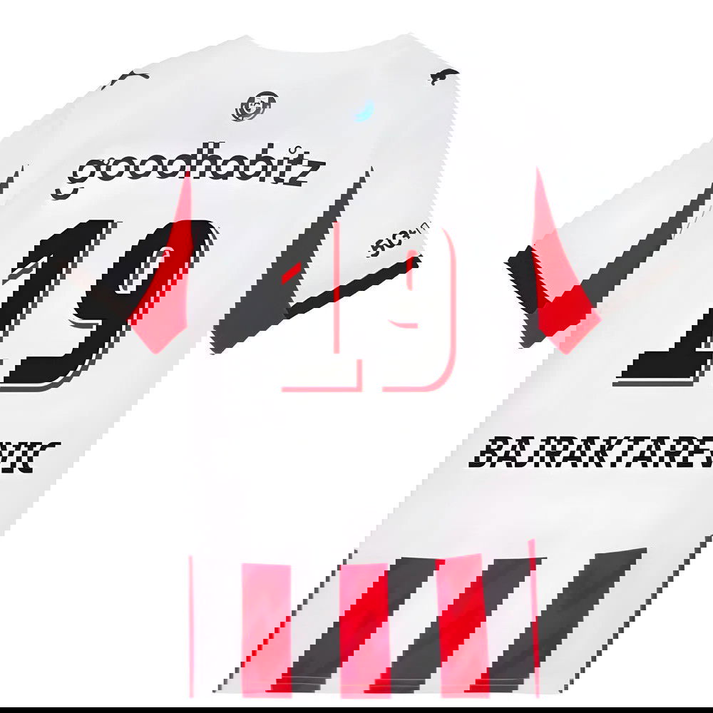 2025-2026 PSV Eindhoven Home Shirt (Kids) (Bajraktarevic 19)