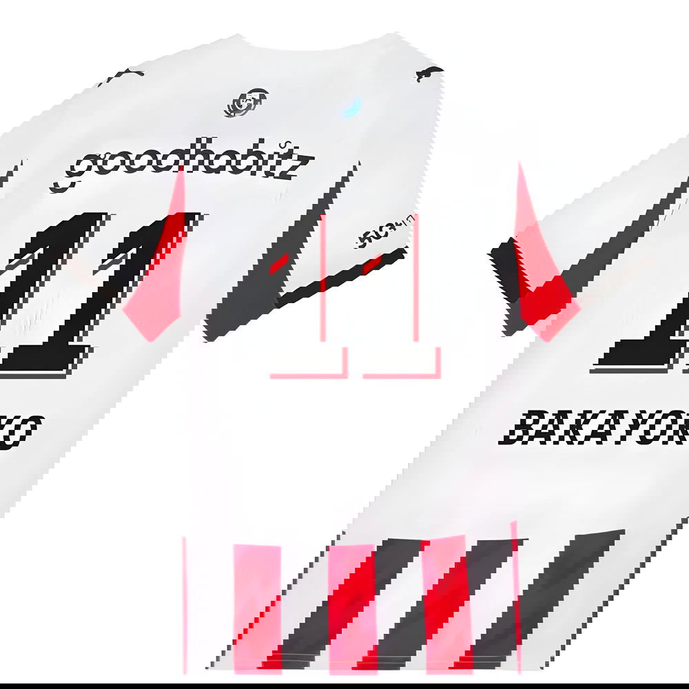 2025-2026 PSV Eindhoven Home Shirt (Kids) (Bakayoko 11)