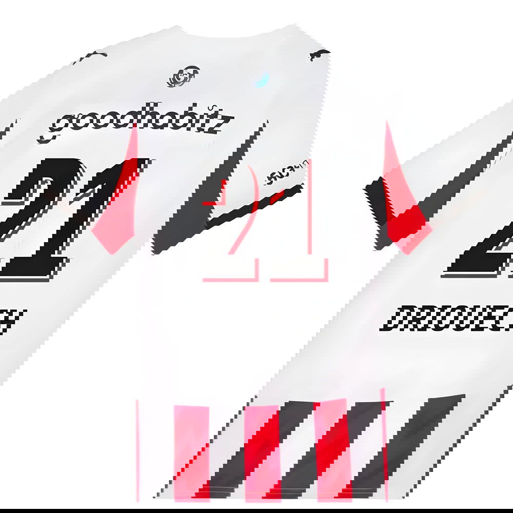 2025-2026 PSV Eindhoven Home Shirt (Kids) (Driouech 21)