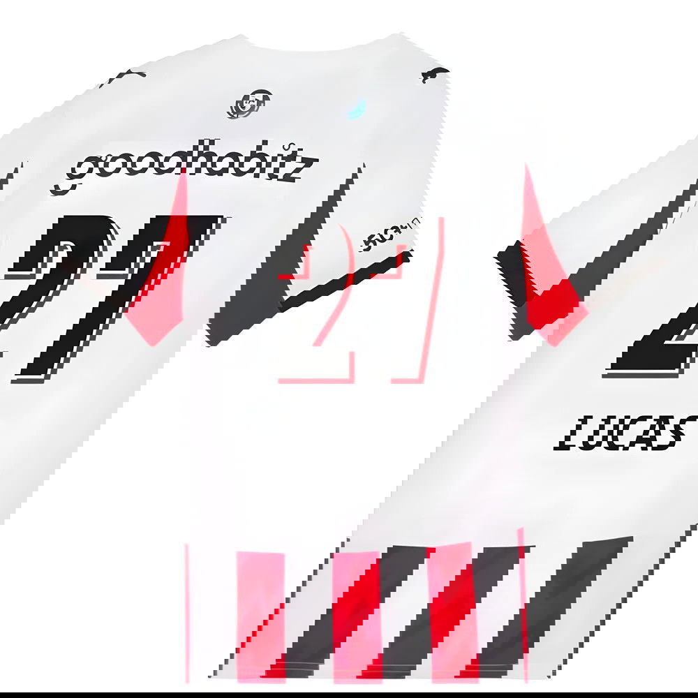 2025-2026 PSV Eindhoven Home Shirt (Kids) (Lucas 27)