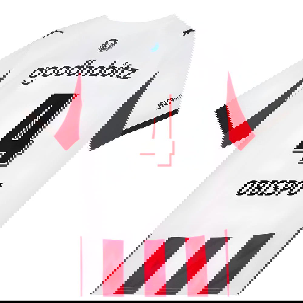 2025-2026 PSV Eindhoven Home Shirt (Kids) (Obispo 4)