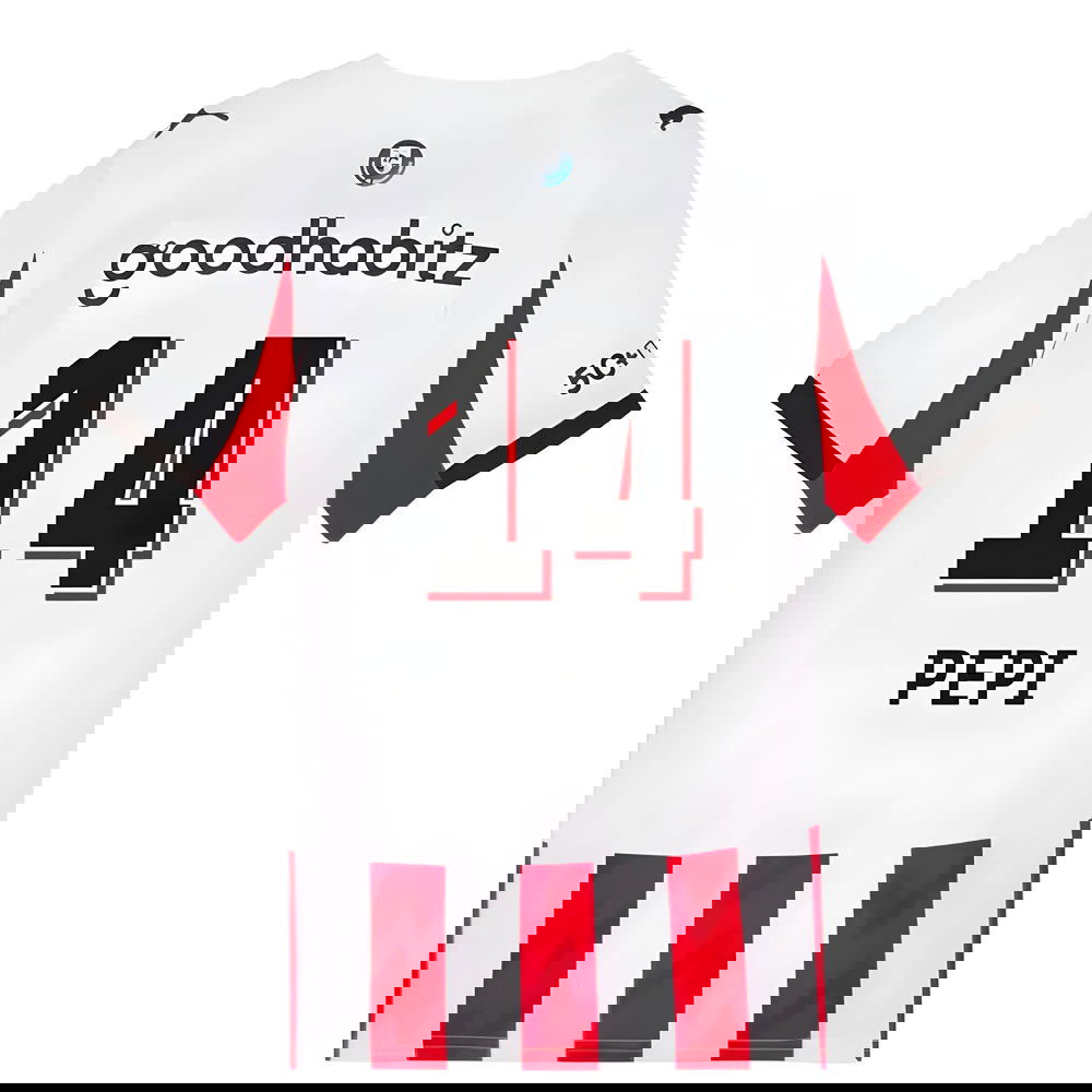 2025-2026 PSV Eindhoven Home Shirt (Kids) (Pepi 14)