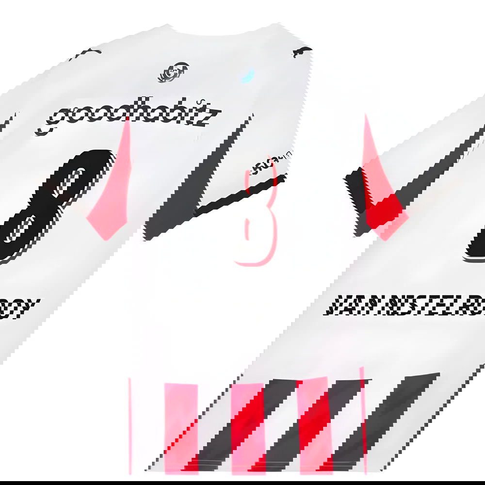 2025-2026 PSV Eindhoven Home Shirt (Kids) (Van Nistelrooy 8)