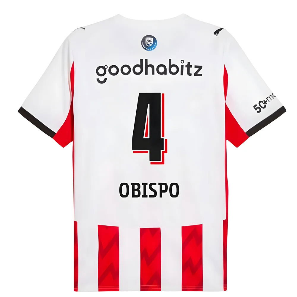 2025-2026 PSV Eindhoven Home Shirt (Obispo 4)