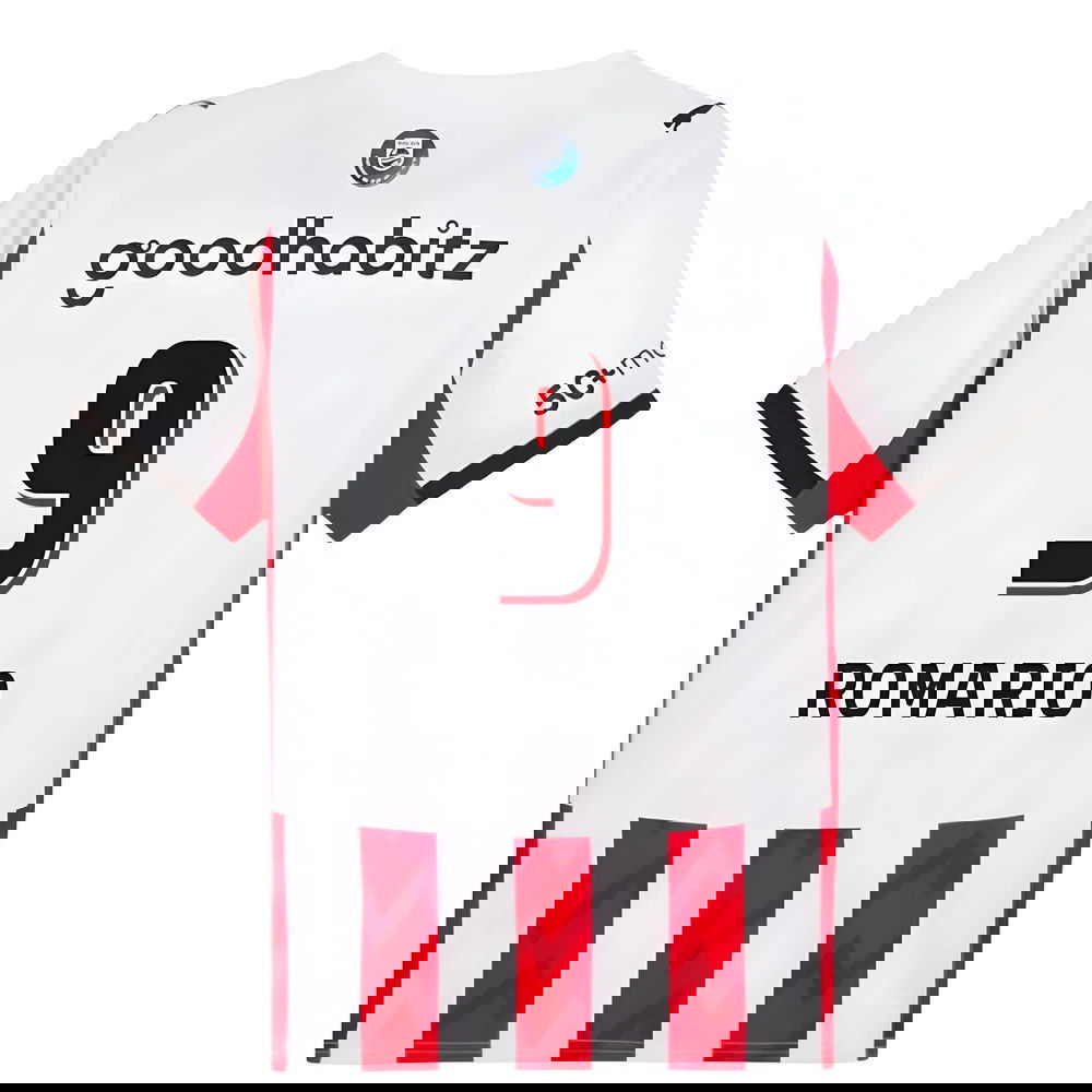 2025-2026 PSV Eindhoven Home Shirt (Romario 9)