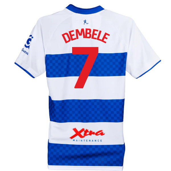 2025-2026 QPR Queens Park Rangers Home Shirt (Dembele 7)