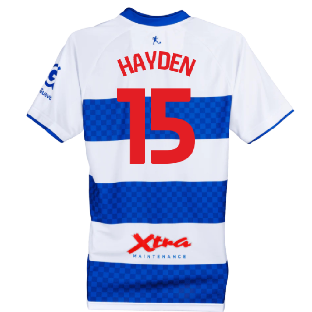 2025-2026 QPR Queens Park Rangers Home Shirt (Hayden 15)