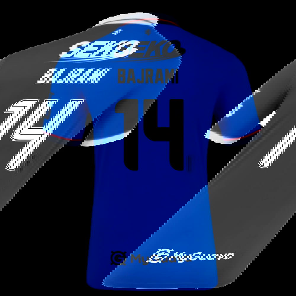 2025-2026 Rangers Authentic Home Shirt (Bajrami 14)