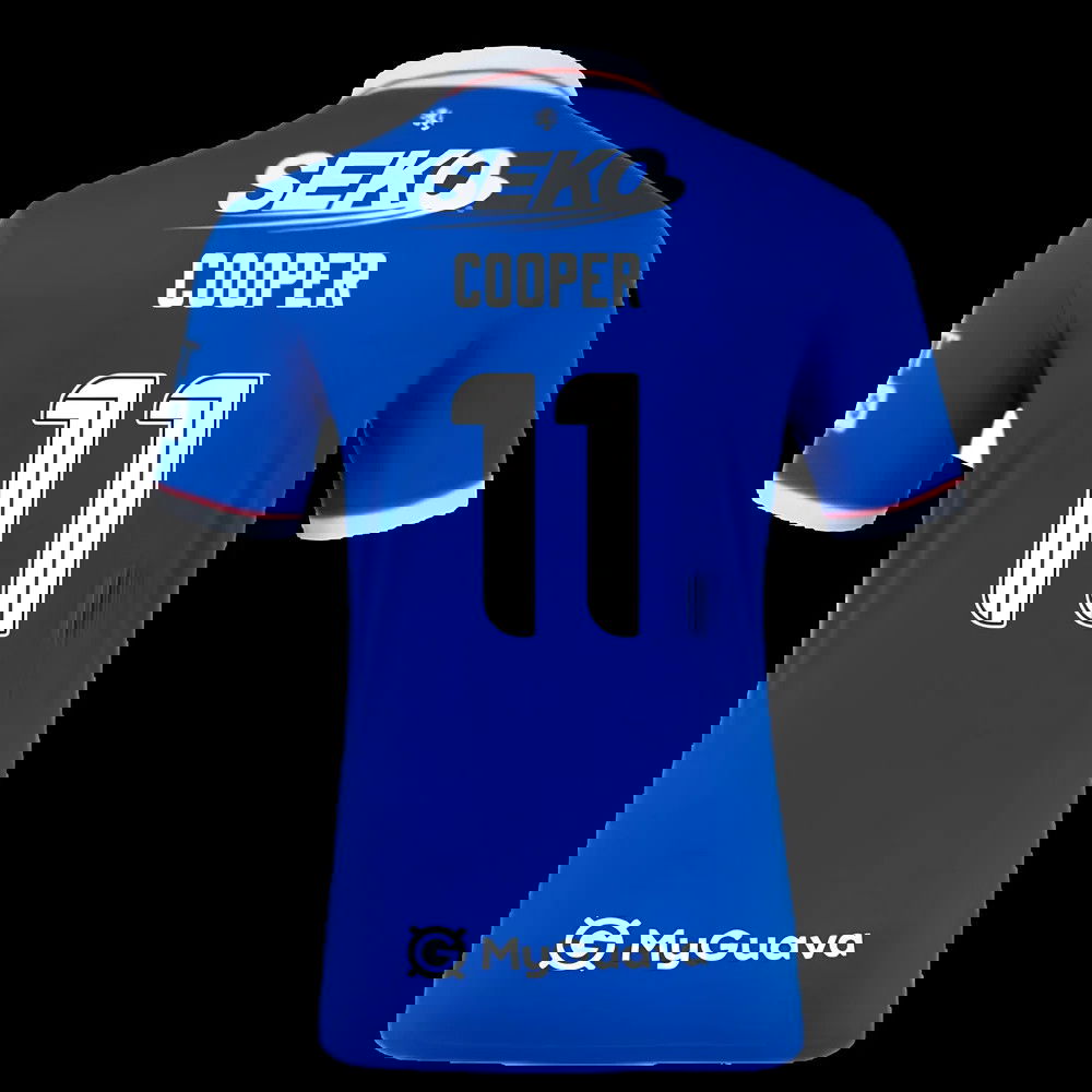2025-2026 Rangers Authentic Home Shirt (Cooper 11)