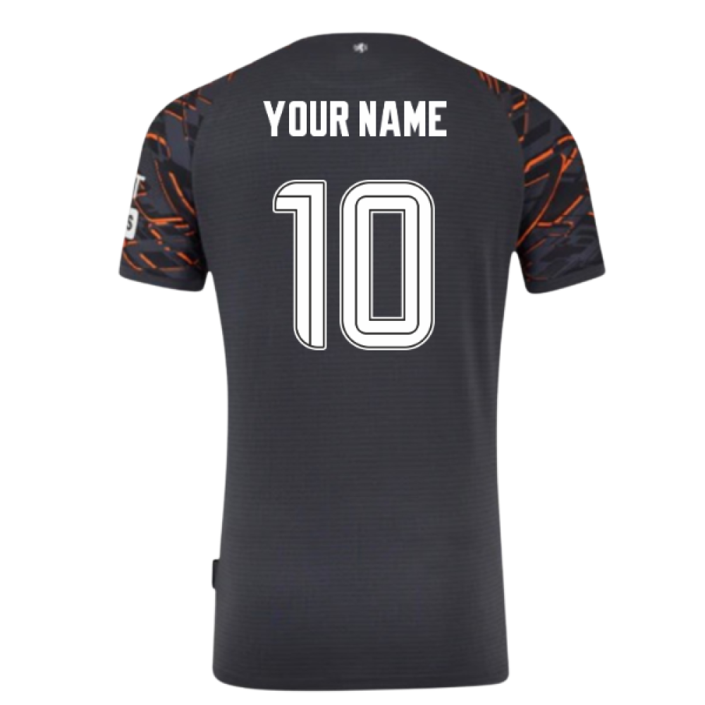 2025-2026 Rangers Away Goalkeeper Shirt (Kids) (Your Name)