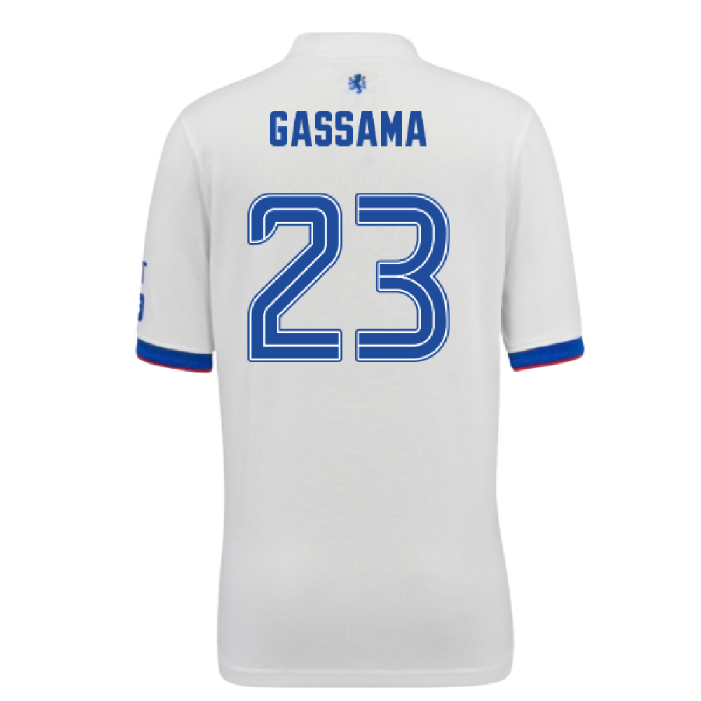 2025-2026 Rangers Away Shirt (Kids) (Gassama 23)