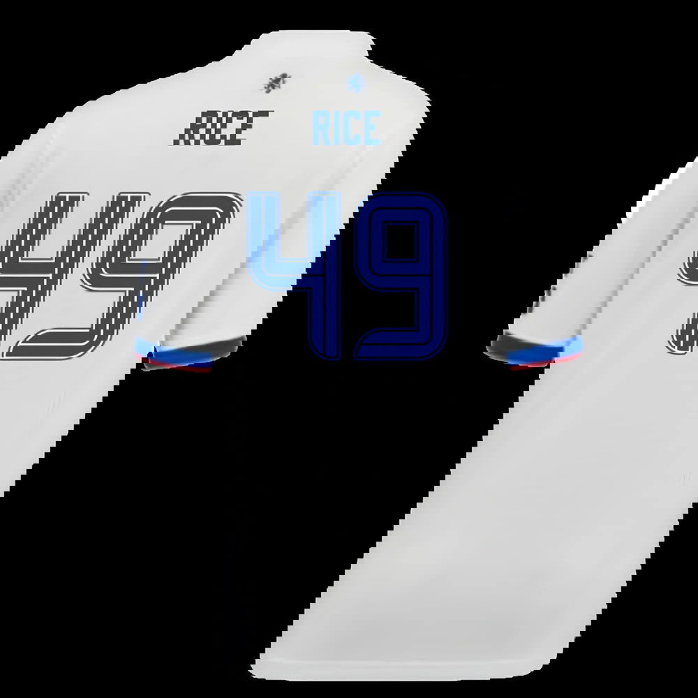 2025-2026 Rangers Away Shirt (Kids) (Rice 49)