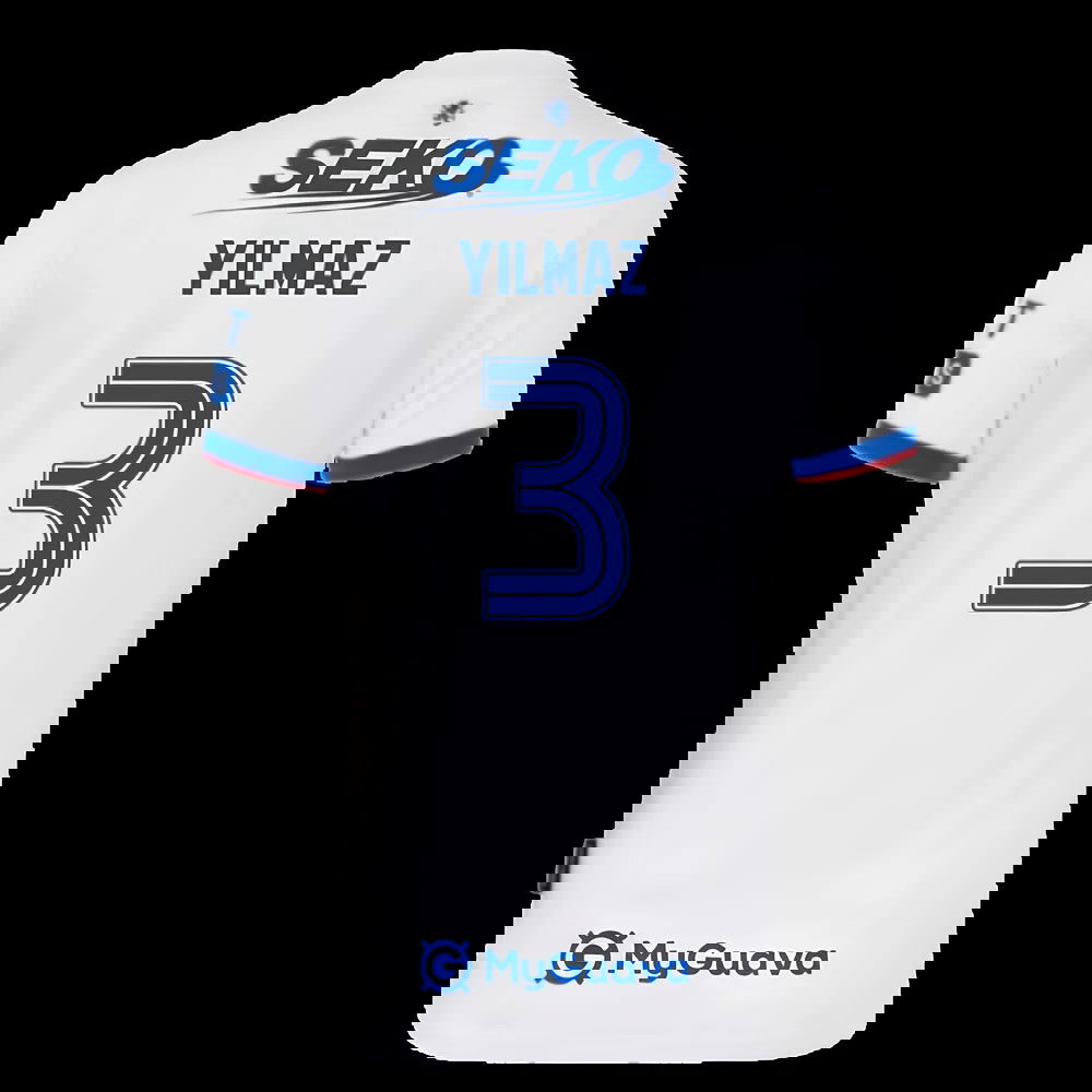 2025-2026 Rangers Away Shirt (Womens) (Yilmaz 3)