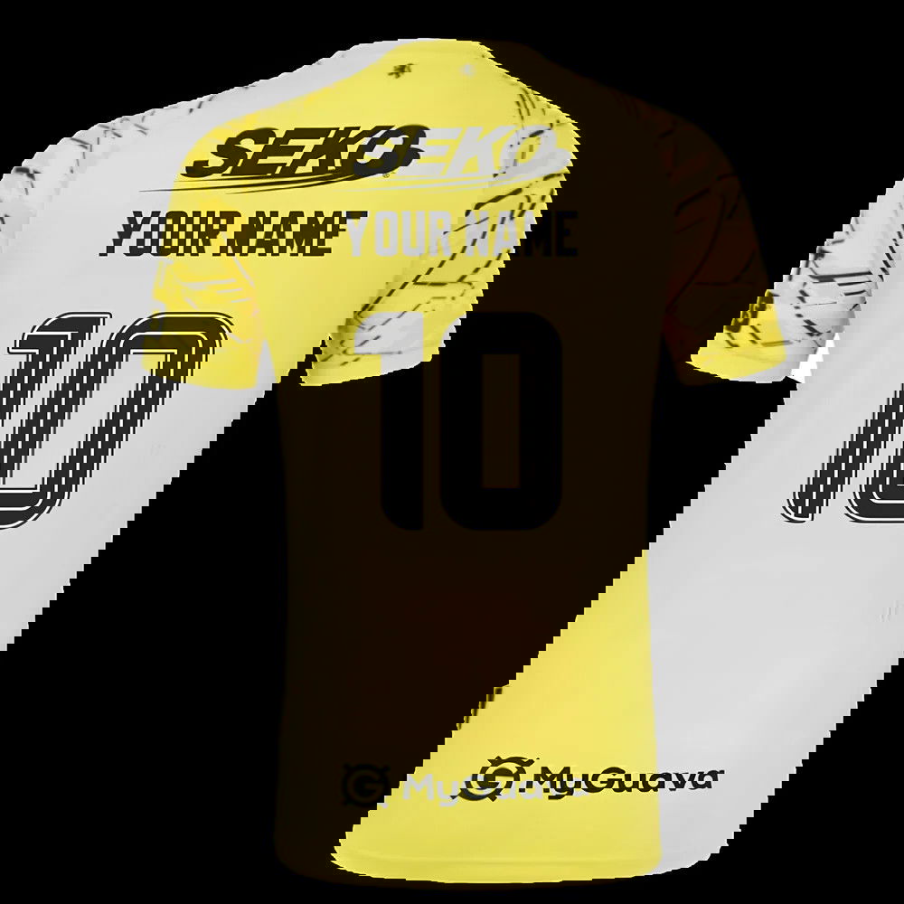 2025-2026 Rangers Home Goalkeeper Shirt (Yellow) - Kids (Your Name)