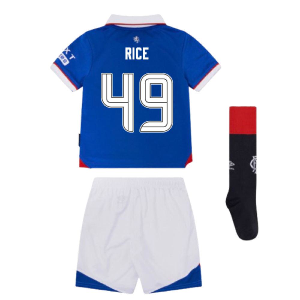 2025-2026 Rangers Home Infant Kit (Rice 49)