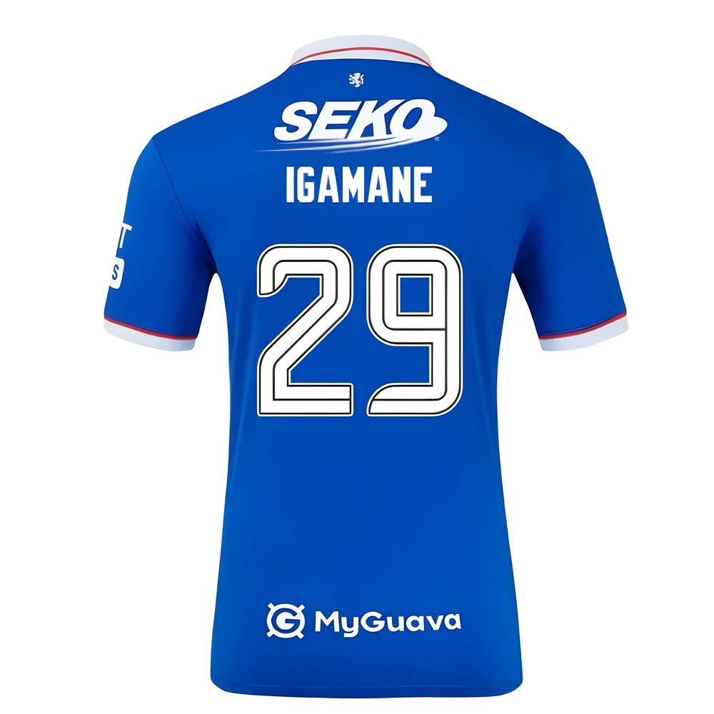 2025-2026 Rangers Home Shirt (Kids) (Igamane 29)