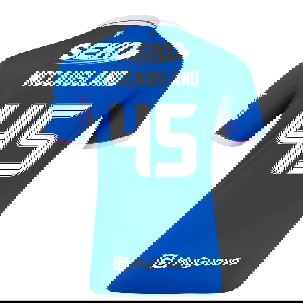 2025-2026 Rangers Home Shirt (Kids) (McCausland 45)