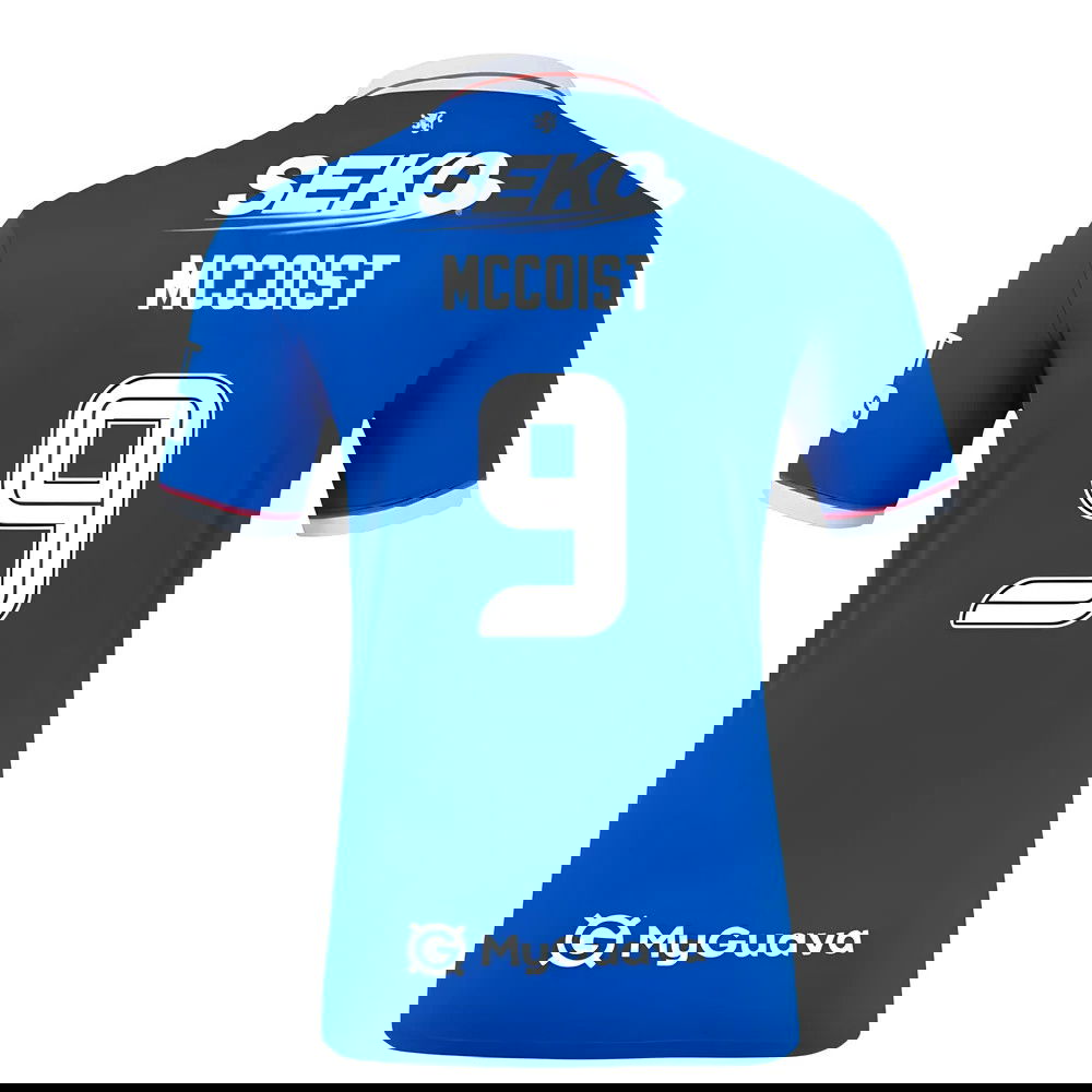 2025-2026 Rangers Home Shirt (Kids) (McCoist 9)