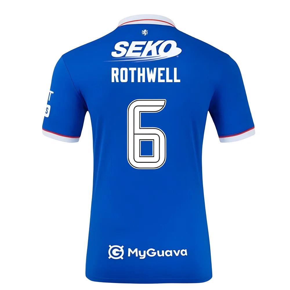 2025-2026 Rangers Home Shirt (Kids) (Rothwell 6)