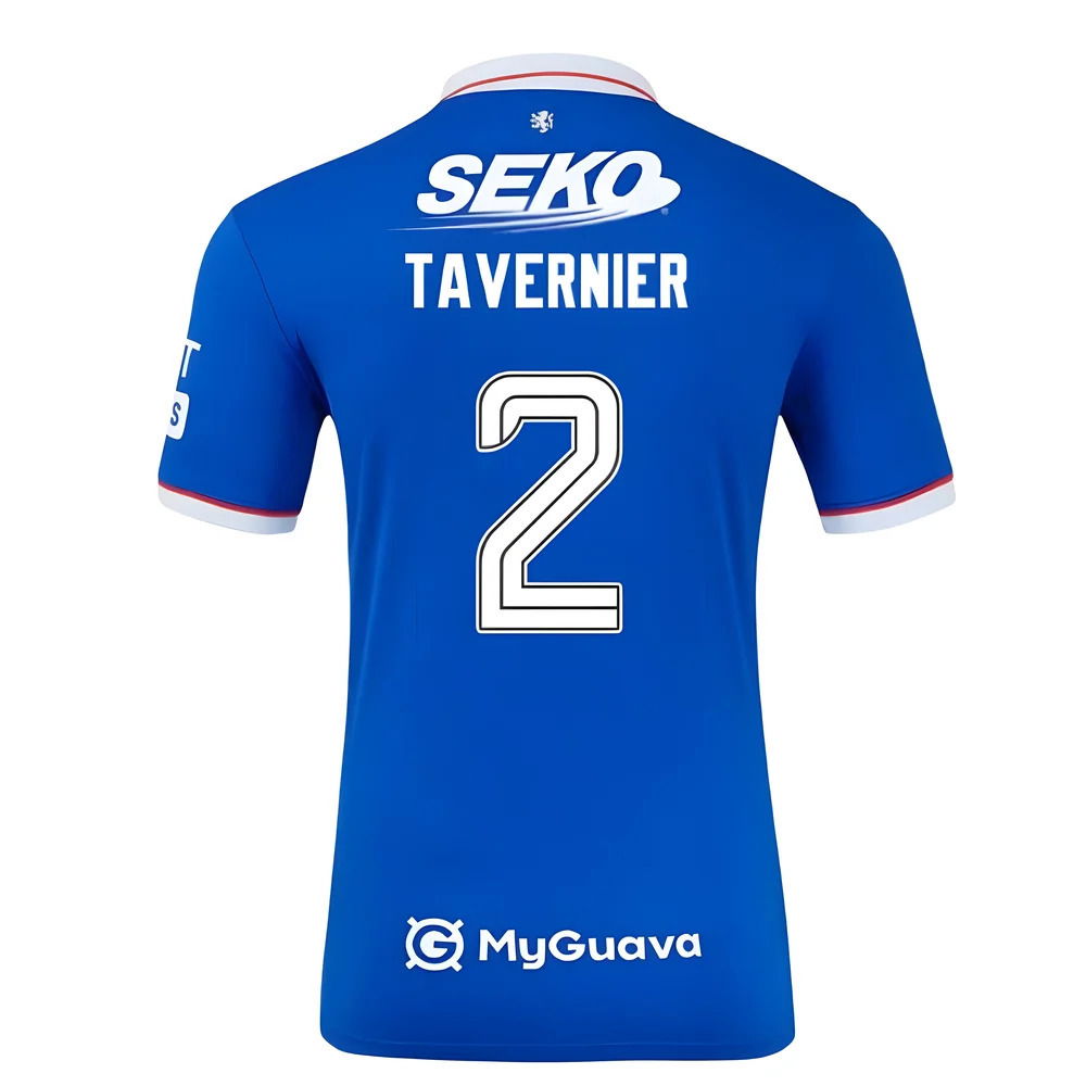 2025-2026 Rangers Home Shirt (Kids) (Tavernier 2)