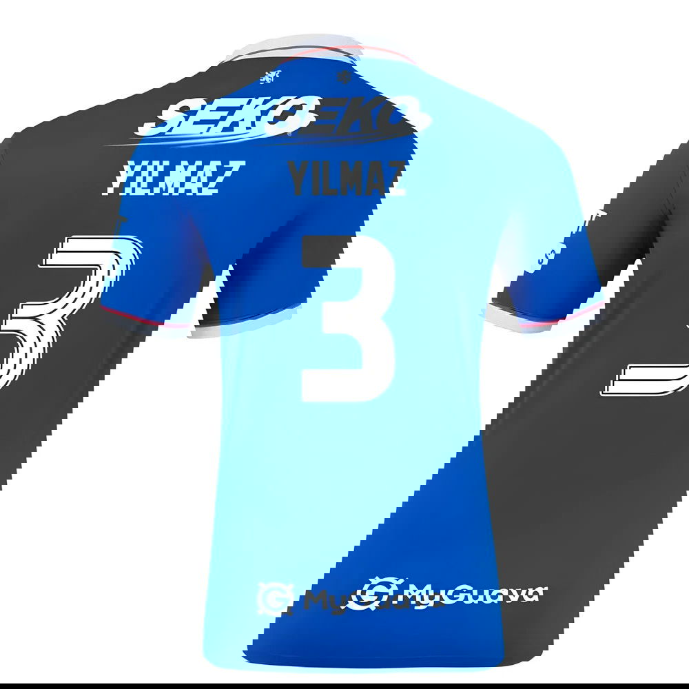 2025-2026 Rangers Home Shirt (Kids) (Yilmaz 3)