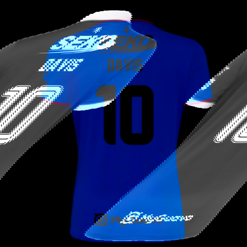 2025-2026 Rangers Home Shirt - Womens (Davis 10)