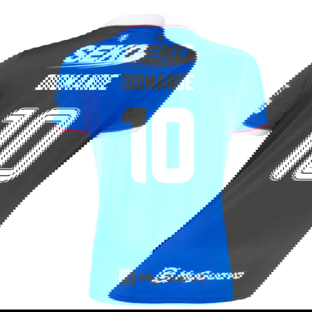 2025-2026 Rangers Home Shirt - Womens (Diomande 10)