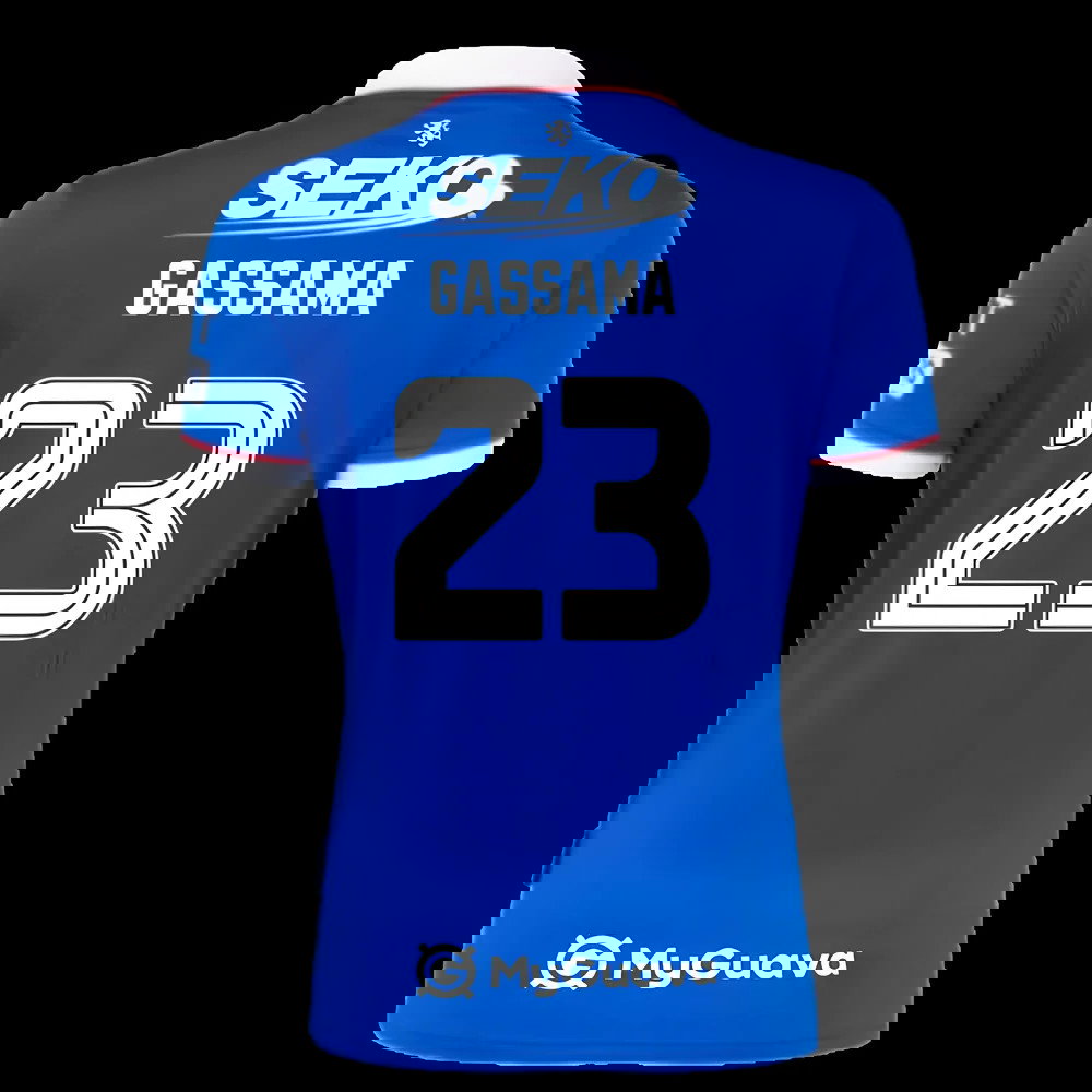 2025-2026 Rangers Home Shirt - Womens (Gassama 23)