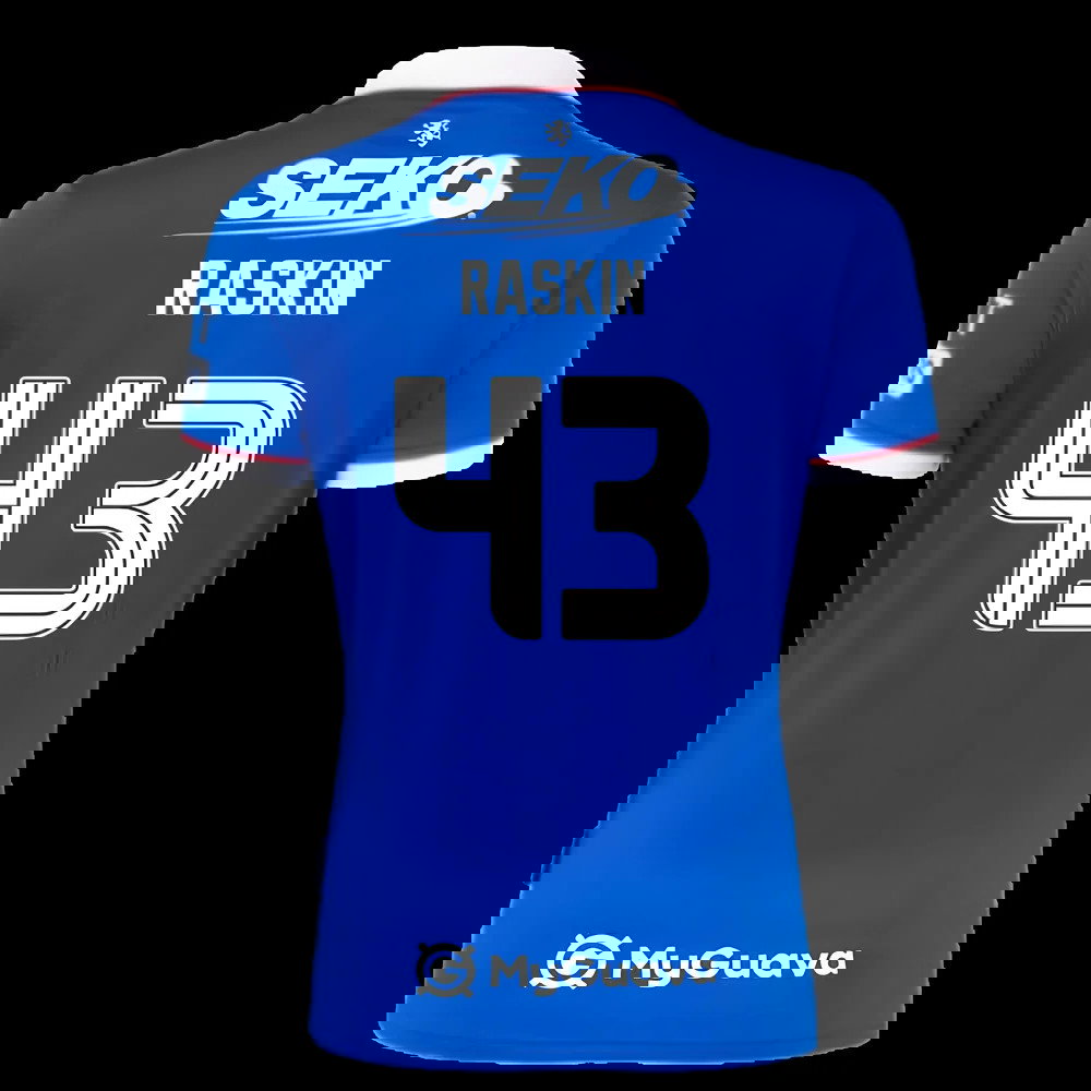 2025-2026 Rangers Home Shirt - Womens (Raskin 43)