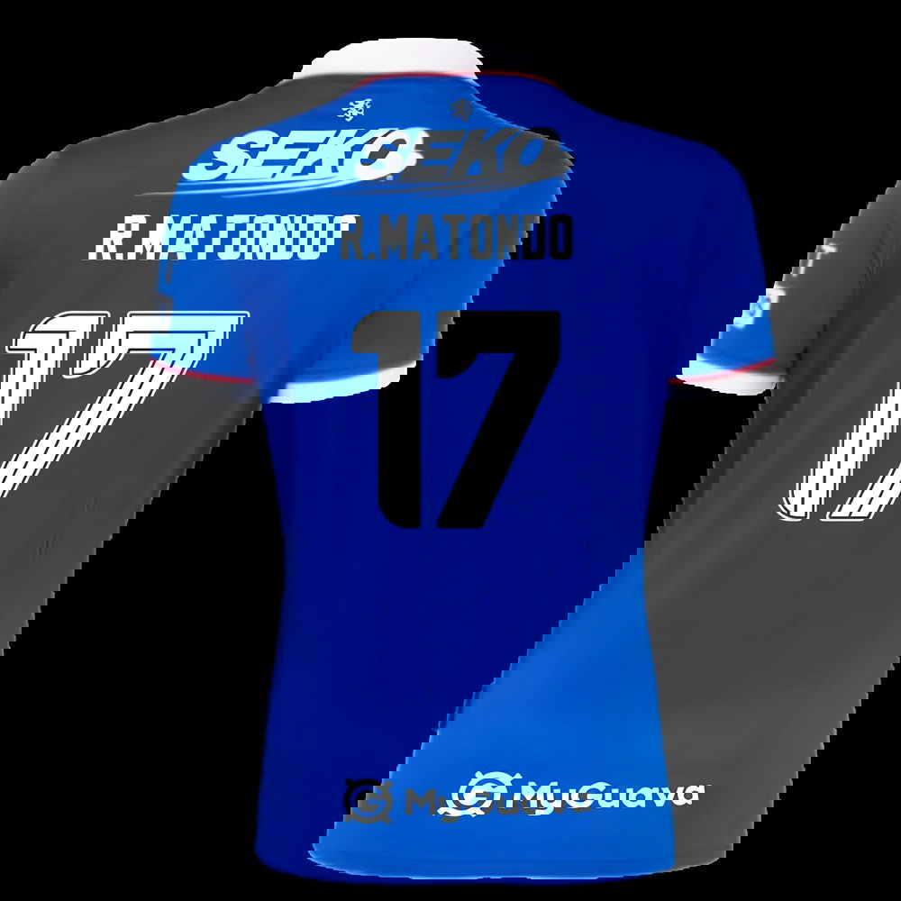 2025-2026 Rangers Home Shirt - Womens (R.Matondo 17)