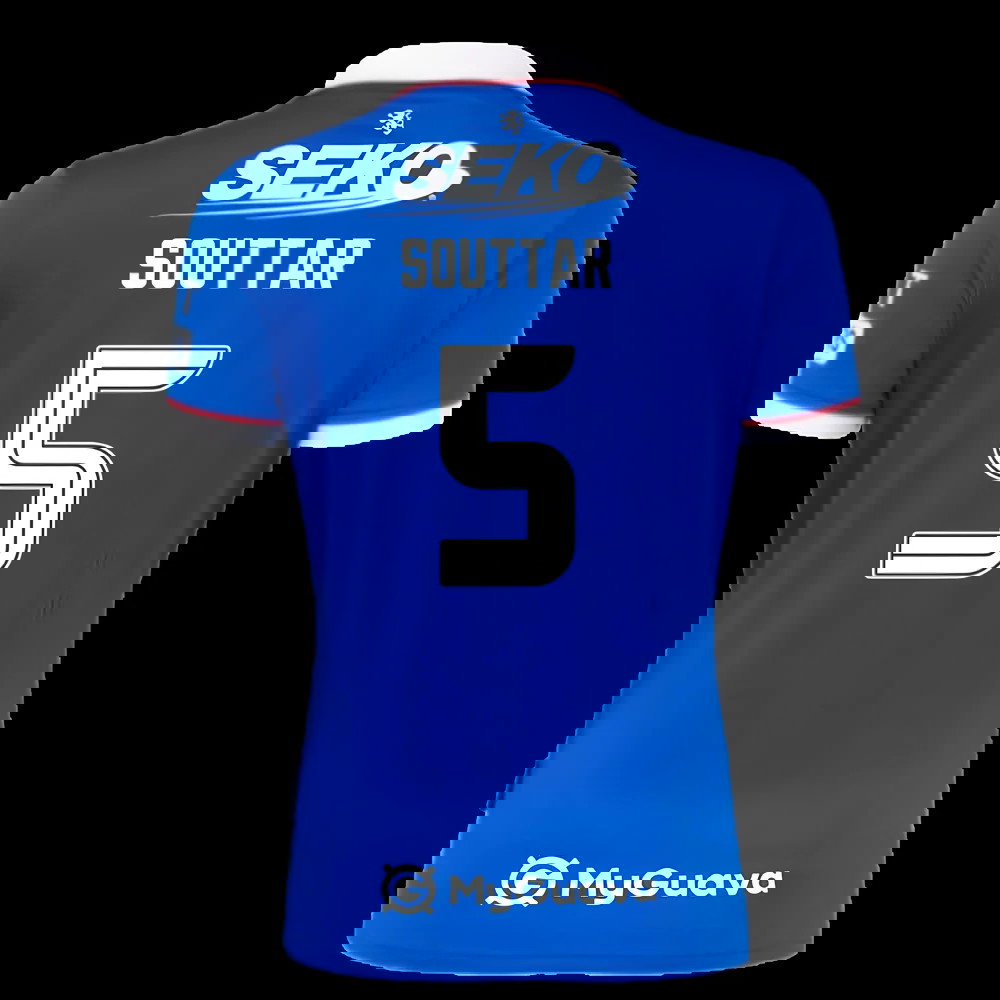 2025-2026 Rangers Home Shirt - Womens (Souttar 5)