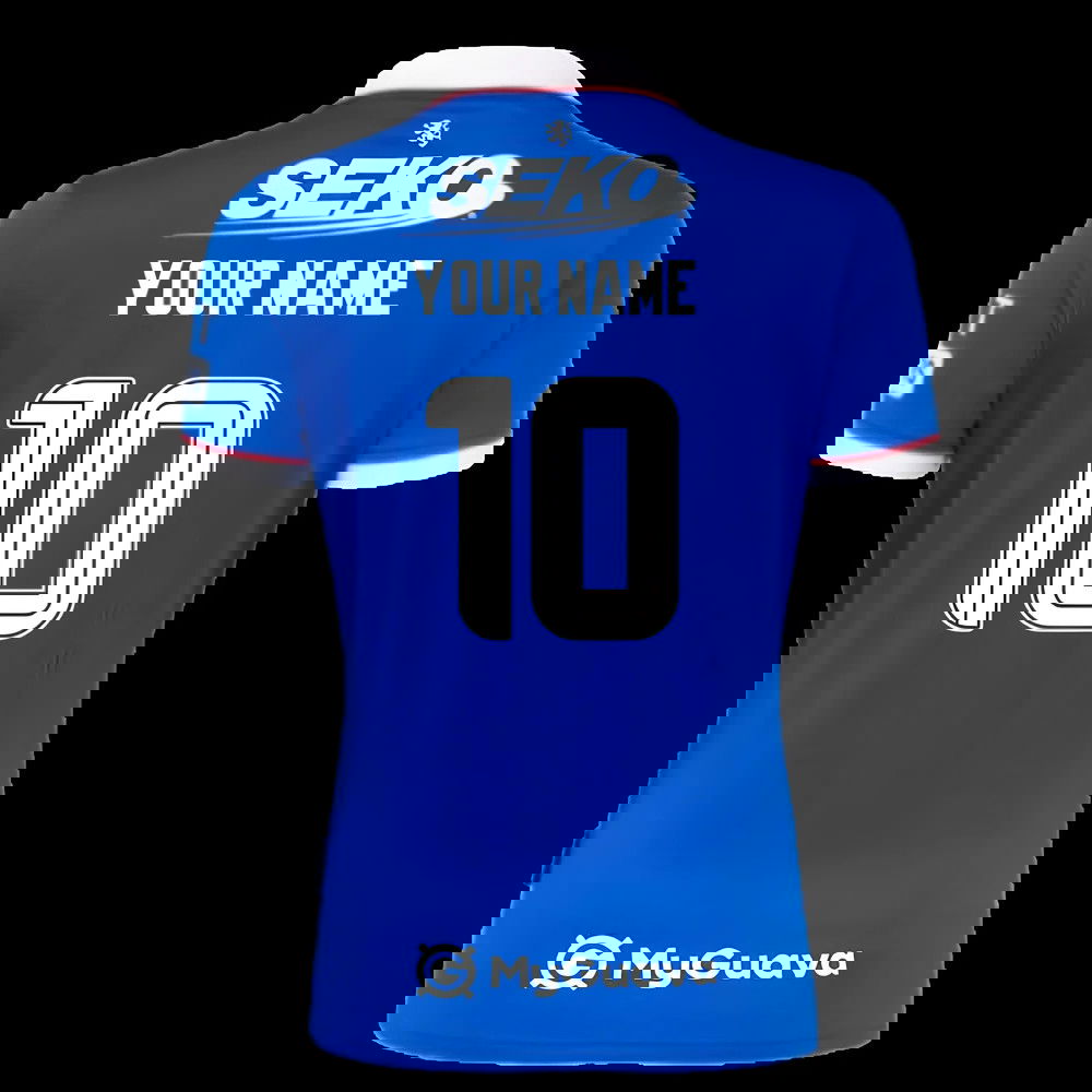 2025-2026 Rangers Home Shirt - Womens (Your Name)