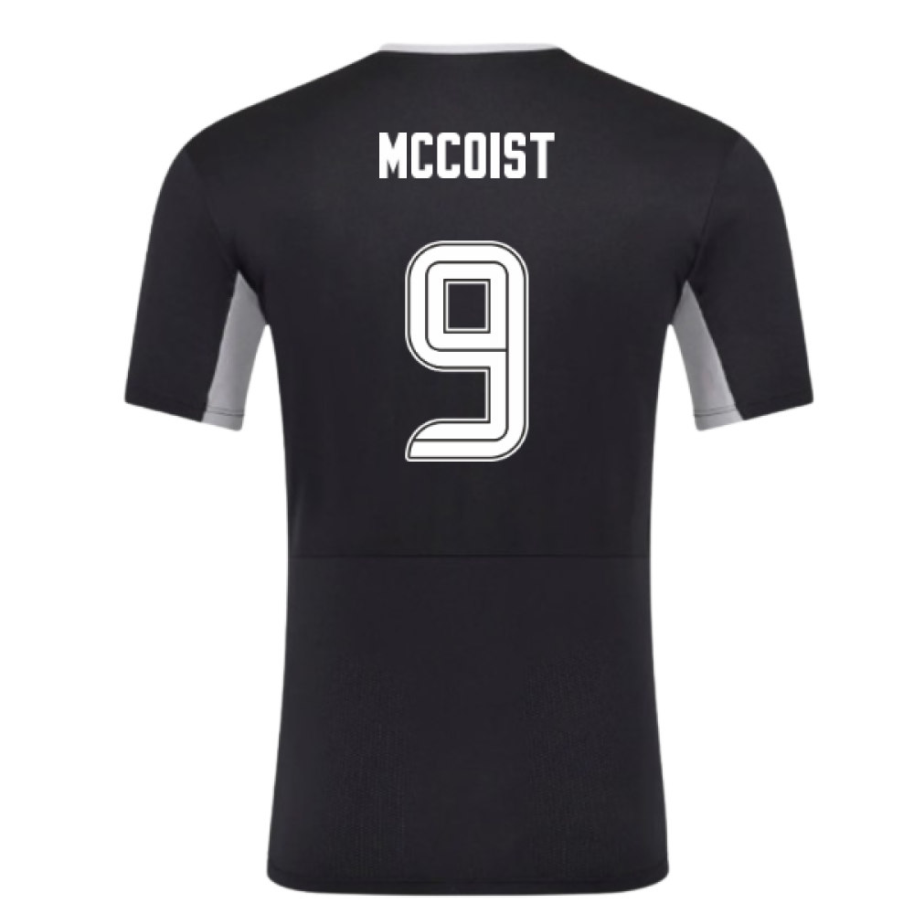 2025-2026 Rangers Pro Training Tee (Caviar) (McCoist 9)