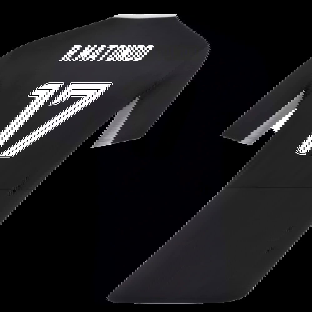 2025-2026 Rangers Pro Training Tee (Caviar) (R.Matondo 17)