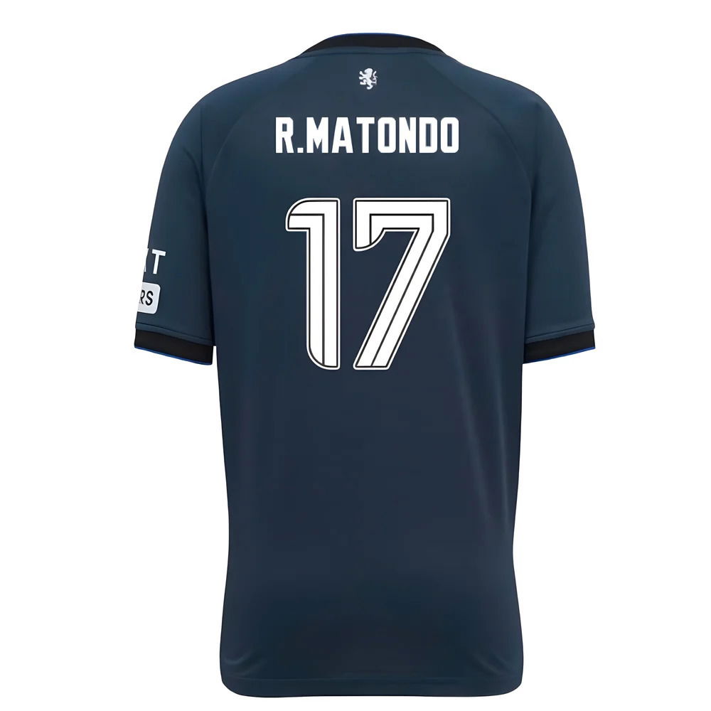 2025-2026 Rangers Third Shirt (Kids) (R.Matondo 17)