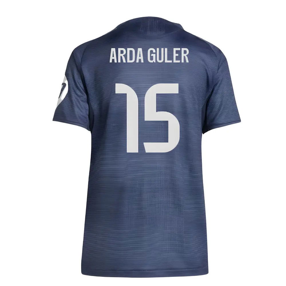 2025-2026 Real Madrid Authentic Away Shirt (Ladies) (Arda Guler 15)