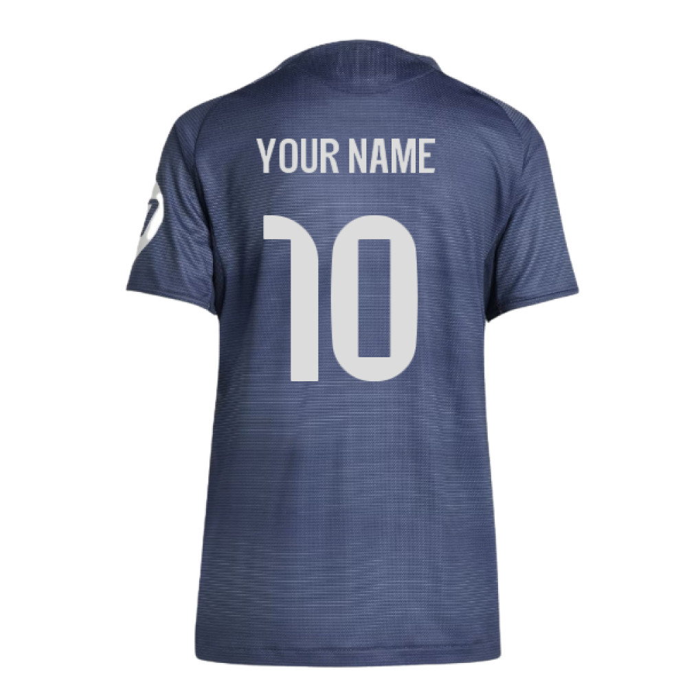 2025-2026 Real Madrid Authentic Away Shirt (Ladies) (Your Name)