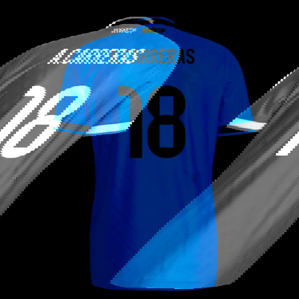 2025-2026 Real Madrid Authentic Third Shirt (A.Carreras 18)