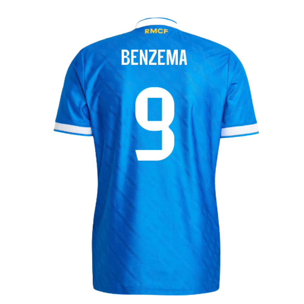 2025-2026 Real Madrid Authentic Third Shirt (Benzema 9)