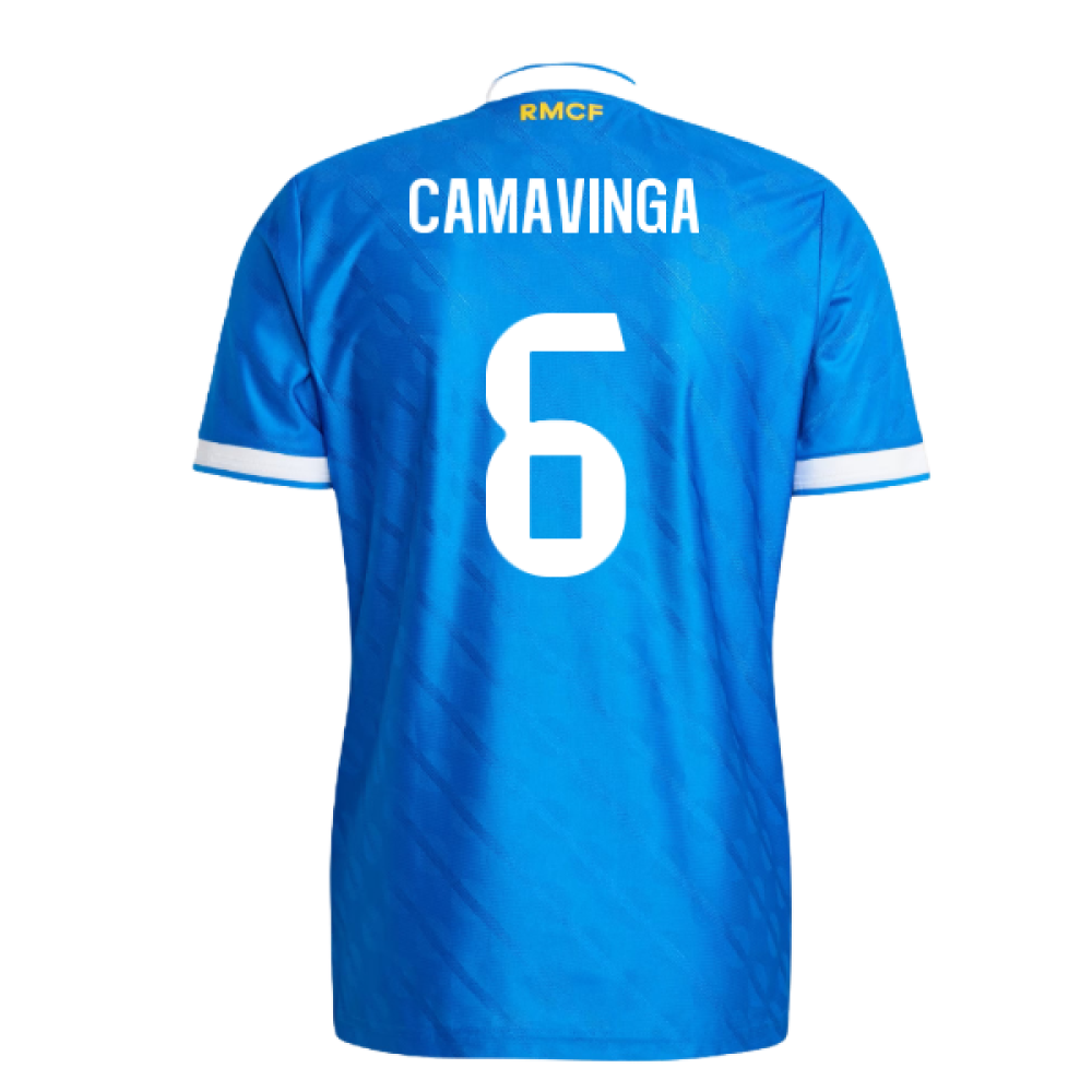 2025-2026 Real Madrid Authentic Third Shirt (Camavinga 6)