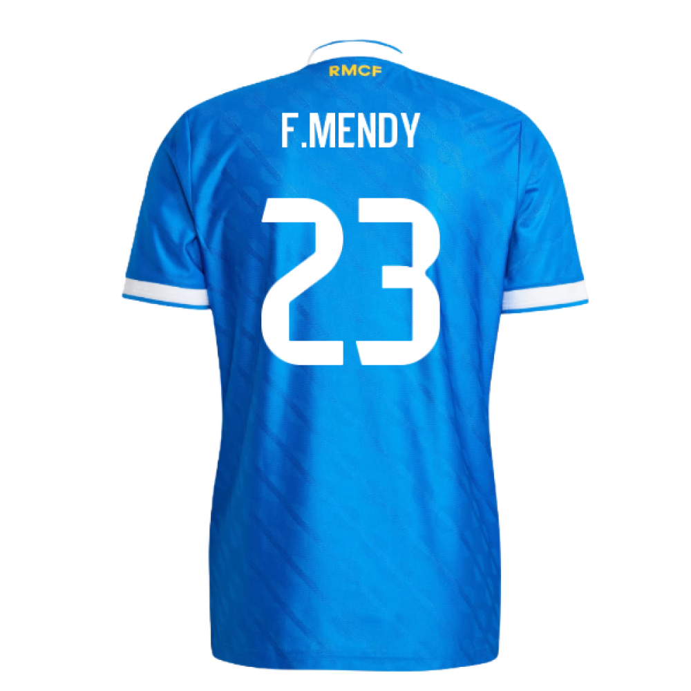 2025-2026 Real Madrid Authentic Third Shirt (F.Mendy 23)