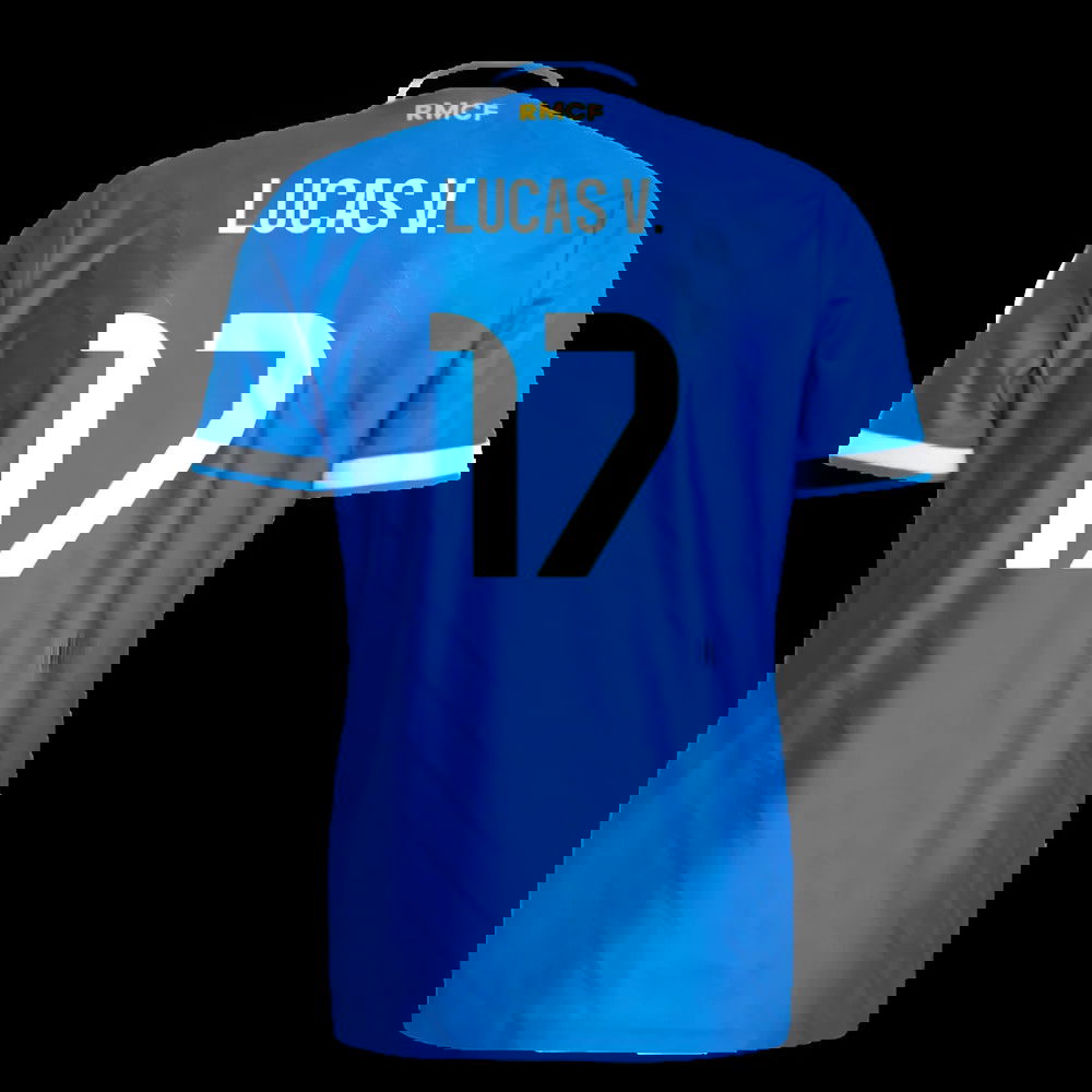 2025-2026 Real Madrid Authentic Third Shirt (Lucas V. 17)