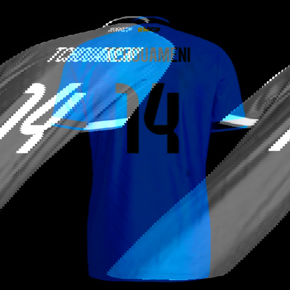 2025-2026 Real Madrid Authentic Third Shirt (Tchouameni 14)